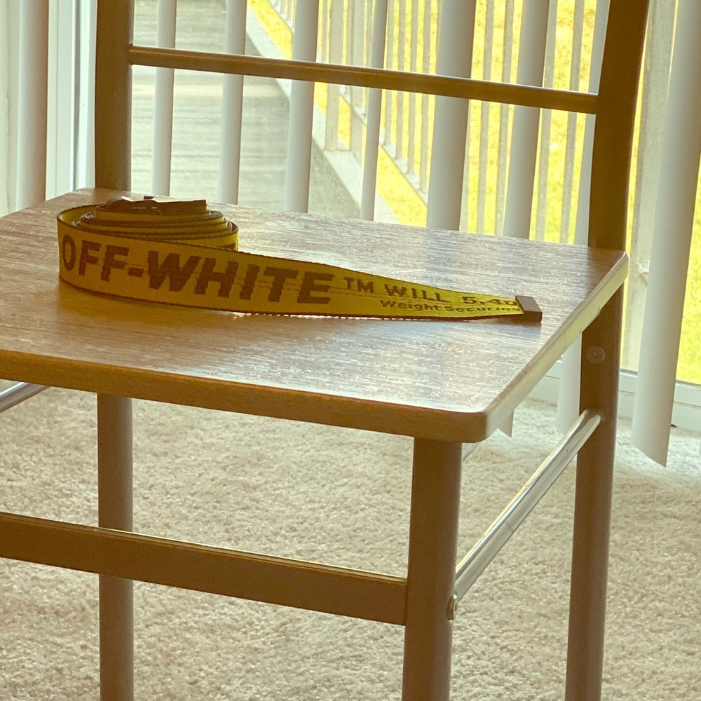 Off-White industrial long belt